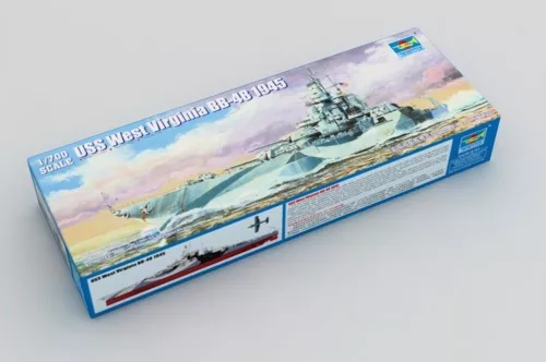 Trumpeter USS West Virginia BB-48 – 1945 – 1:700 hajómakett