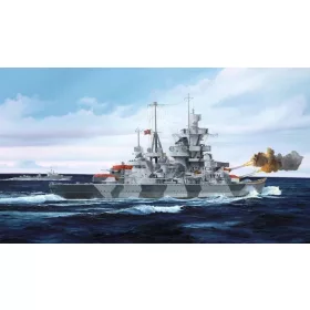   Trumpeter német cirkáló Admiral Hipper 1940 – 1:700 hajómakett