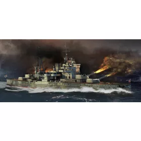 Trumpeter HMS Queen Elizabeth 1941 – 1:700 hajómakett