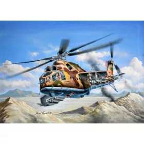 Trumpeter Mi-24A Hind-B – 1:48 helikopter makett