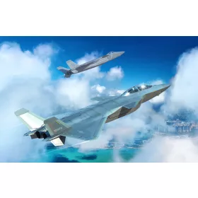   Trumpeter kínai J-20S Mighty Dragon – 1:48 repülőgép makett