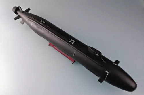 Trumpeter tengeralattjáró USS SSN-21 Seawolf – 1:144 tengeralattjáró makett