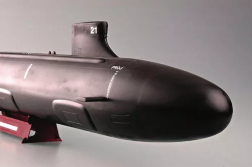 Trumpeter tengeralattjáró USS SSN-21 Seawolf – 1:144 tengeralattjáró makett