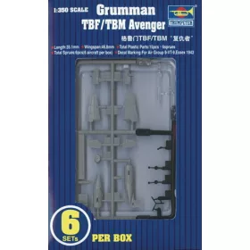   Trumpeter Grumman TBF/TBM Avenger – 1:350 repülőgép makett