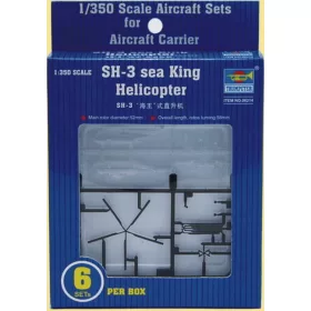   Trumpeter Sikorsky SH-3H Sea King – 1:350 helikopter makett