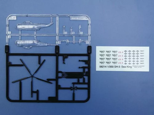 Trumpeter Sikorsky SH-3H Sea King – 1:350 helikopter makett