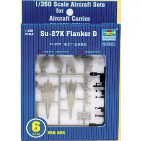   Trumpeter Sukhoi Su-27K Flanker-D – 1:350 repülőgép makett