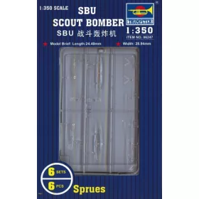   Trumpeter SBU felderítő bombázó – 1:350 repülőgép makett