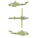 Trumpeter AH-1W SuperCobra – 12 db – 1:350 helikopter makett