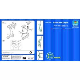   Trumpeter CH-46 Sea Knight – 6 db – 1:350 helikopter makett