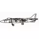 Trumpeter AV-8B Harrier – 1:350 repülőgép makett