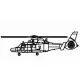 Trumpeter kínai Z-9C – 6 db – 1:350 helikopter makett