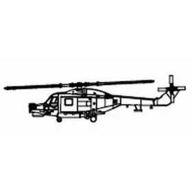   Trumpeter Westland Lynx HAS.3 – 6 db – 1:350 helikopter makett