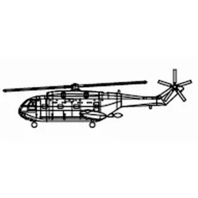 Trumpeter Z-8 – 6 db – 1:350 helikopter makett