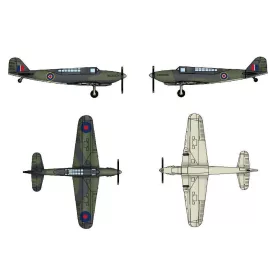 Trumpeter Fulmar MK.1 – 1:350 repülőgép makett