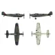 Trumpeter Fulmar MK.1 – 1:350 repülőgép makett