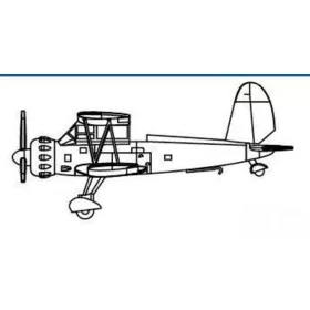 Trumpeter AR195 – 1:350 repülőgép makett