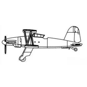 Trumpeter Fi-167 – 1:350 repülőgép makett