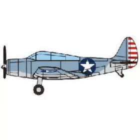 Trumpeter TBD-1 DEVASTATOR – 1:350 repülőgép makett