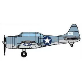 Trumpeter SBD-3 DAUNTLESS – 1:350 repülőgép makett