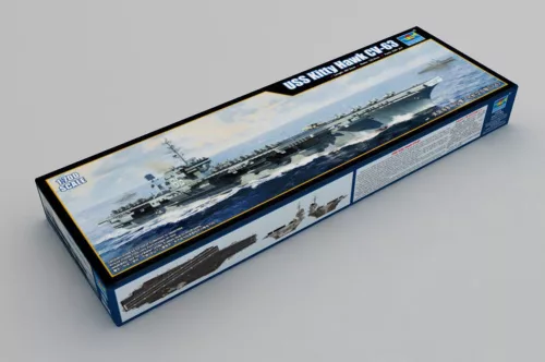 Trumpeter USS Kitty Hawk CV-63 – 1:700 repülőgép-hordozó makett