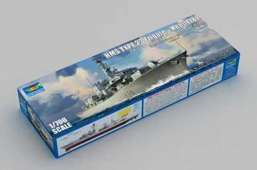 Trumpeter HMS Type 23 Kent (F78) fregatt – 1:700 hajómakett