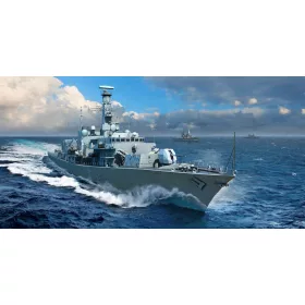   Trumpeter HMS Type 23 Westminster (F237) fregatt – 1:700 hajómakett