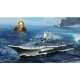 Trumpeter kínai haditengerészet Type 002 – 1:700 repülőgép-hordozó makett