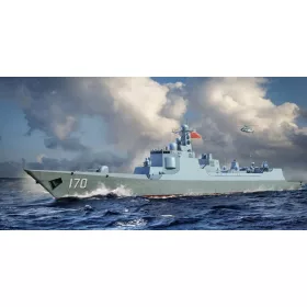   Trumpeter kínai haditengerészet Type 052C romboló – 1:700 hajómakett