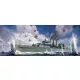 Trumpeter HMS Cornwall – 1:700 hajómakett