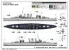 Trumpeter HMS Cornwall – 1:700 hajómakett