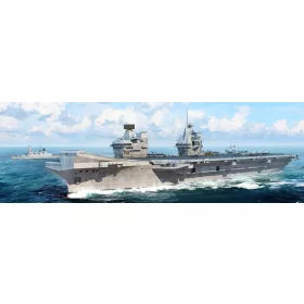   Trumpeter Queen Elizabeth – 1:700 repülőgép-hordozó makett