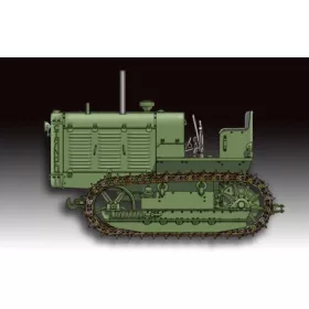   Trumpeter orosz ChTZ S-65 vontató – 1:72 katonai jármű makett