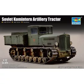   Trumpeter szovjet Komintern tüzérségi vontató – 1:72 katonai jármű makett