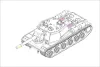 Trumpeter szovjet SU-152 nehéz önjáró löveg – késői változat – 1:72 tüzérségi makett