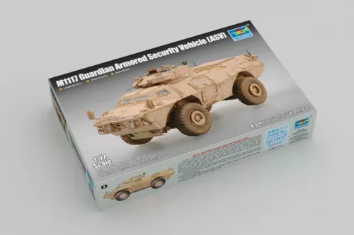 Trumpeter M1117 Guardian páncélozott biztonsági jármű (ASV) – 1:72 harcjármű makett