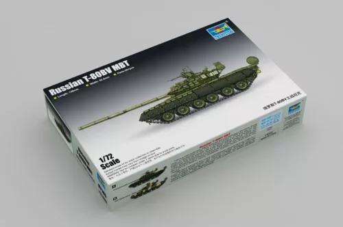 Trumpeter orosz T-80BV MBT – 1:72 harcjármű makett