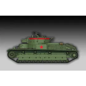   Trumpeter szovjet T-28 közepes harckocsi – hegesztett kivitel – 1:72 harcjármű makett