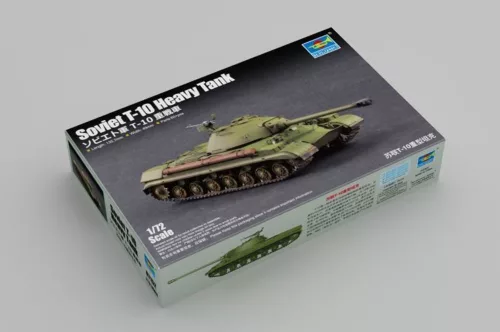 Trumpeter szovjet T-10 nehéz harckocsi – 1:72 harcjármű makett
