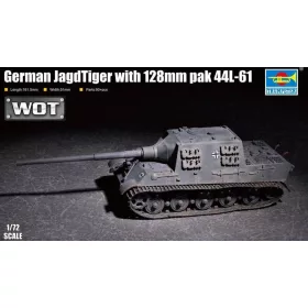   Trumpeter német Jagdtiger 128 mm PaK 44 L/61 löveggel – 1:72 harcjármű makett