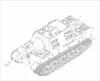 Trumpeter német Jagdtiger 8,8 cm L/71 löveggel – 1:72 harcjármű makett