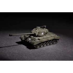   Trumpeter amerikai M26 + 90 mm T15E2M2 – 1:72 harcjármű makett