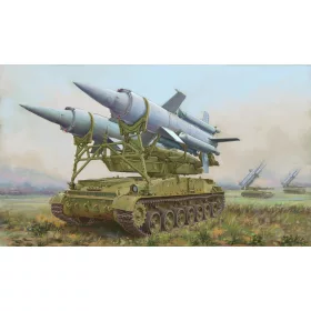   Trumpeter szovjet 2K11A TEL + 9M8M rakéta "Krug-a"(SA-4 Ganef) – 1:72 rakéta-/légvédelmi rendszer makett