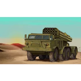   Trumpeter orosz 9P140 TEL – 9K57 Uragan rakéta-sorozatvető rendszer – 1:72 tüzérségi makett