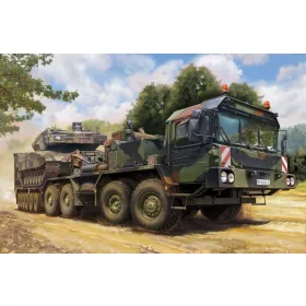   Trumpeter Slt-56 vontató + 56 t félpótkocsi – 1:72 katonai jármű makett