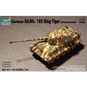   Trumpeter német Sd.Kfz. 182 King Tiger – 1:72 harcjármű makett