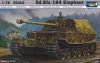 Trumpeter Sd.Kfz. 184 Tiger Elefant – 1:72 harcjármű makett