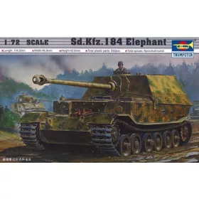   Trumpeter Sd.Kfz. 184 Tiger Elefant – 1:72 harcjármű makett