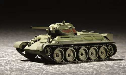 Trumpeter orosz T-34/76 – 1942-es változat – 1:72 harcjármű makett