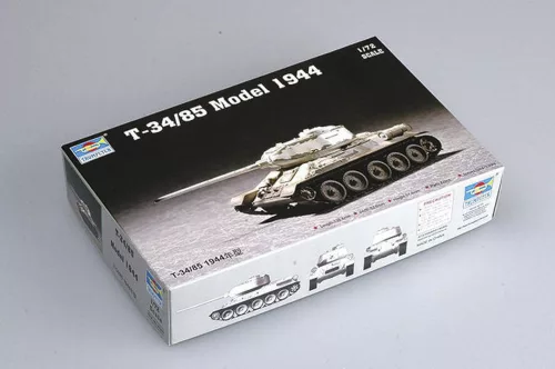 Trumpeter szovjet T-34/85 – 1944-es változat – 1:72 harcjármű makett